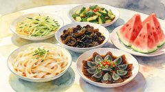 天不少人喜好吃凉皮、河粉